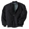 Dickies Occupational Workwear JTC2BK L Polyester/ Cotton Insulated Team Jacket with Slash Front Pockets, Large, Black