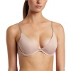 OnGossamer Women's Sleek and Lace Scoop Neck Push-Up Bra