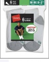 Hanes Boys Red Label Cushion Ankle Socks # 422/6