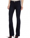 7 For All Mankind Women's Midrise Bootcut Jean in Dusk Night Sky