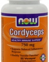 Now Foods Cordyceps 750mg, Veg-Capsules, 90-Count