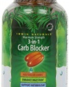 Irwin naturals Maximum Strength 3-in-1 Carb Blocker, 75-Count Bottles (Pack of 2)