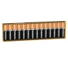 Duracell 80226938 CopperTop Alkaline-Manganese Dioxide Battery with Duralock Power Preserve Technology, AA Size, 1.5V, (Pack of 14)