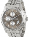 Gucci Men's YA126213 G-Timeless Chronograph Brown Dial Steel Bracelet Watch