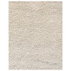 Anji Mountain Bamboo Chairmat & Rug Co. 5-Foot-by-8-Foot Silky Shag Rug, Ivory