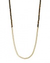 Michael Kors Tiger's Eye Long Necklace MKJ1605