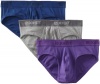 2(x)ist Men's Essentials 3 Pk No Show Brief