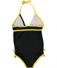 Pink Platinum Oahu Sunset 1-Piece Swimsuit (Sizes 7 - 16) - black, 7 - 8