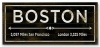 Boston 12x16 Planked Wood Sign Wall Decor Art