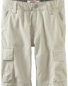 Levi's Boys 8-20 Troop Cargo Short, Silver Birch, 14