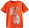 Levi's Boys 2-7 Toddler Bicycle Tee, Burnt Orange, 2T