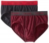 Calvin Klein Men's Stretch 2 Pack Hip Brief with Keyhole