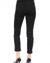 Women's Rag & Bone Justine Straight Leg Crop Jean in Coal