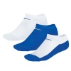 Nike Golf Boy's Anklet Golf Socks (3-Pair), White/Game Royal, 3-5