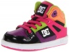 DC Footwear Kids Rebound UL Skate Sneaker (Toddler),Hot Pink,9 M US Toddler