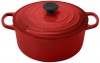 Le Creuset Signature Enameled Cast-Iron 5-1/2-Quart Round French Oven, Cherry