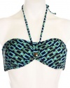 Shoshanna Chain Link Tab Bandeau Top, M/L B Cup