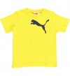 Puma Kids Boys Logo TeeSun Yellow 2T