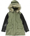 Steve Madden City Cool Jacket - olive, 7 - 8