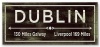 Dublin 10x24 Planked Wood Sign Wall Decor Art