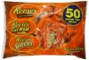 Reese's Snack Size Assortment (Reese's, Reese's Pieces & Reese's Fast Break), 50-Piece (Pack of 2)