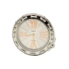 Fendi Selleria Women's F81336H Silver Stainless Steel Round Analog Watch