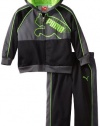 Puma - Kids Boys 2-7 Little Logo Fleece Hooded Set