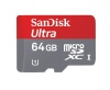 SanDisk SDSDQUA-064G-U46A Ultra 64 GB microSDXC Class 10 UHS-1 Memory Card 30MB/s with Adapter