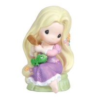 Precious Moments Disney Tangled Brushing Hair 4-1/4-Inch Figurine