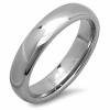 5mm Mens Plain Comfort Fit Tungsten Wedding Band ( Available Ring Sizes 7-12)