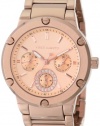 Vince Camuto Women's VC/5076RGRG Swarovski Crystal Accented Multi-Function Rose Gold-Tone Bracelet Watch