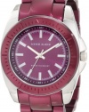 Anne Klein Women's 10/9979PRPR Purple Aluminum Bracelet Watch