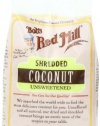 Bob's Red Mill Shredded Coconut Unsweetened, 12-Ounce Bags (Pack of 4)