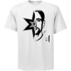 NBA Majestic Manu Ginobili San Antonio Spurs Logo Man T-Shirt - White