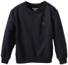 Champion Boys 8-20 Authentic Fleece Crew, Black, Medium