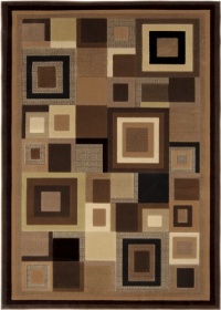 Home Dynamix Catalina 4467-469 Brown Polypropylene 3-Feet 3-Inch by 5-Feet 2-Inch Area Rug