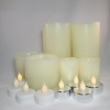 14 Piece LED Ivory Flameless Candle Set by Westinghouse with Gift Box