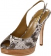 Cole Haan Women's Mariela Air OT  Open-Toe Slingback,Wetlands Snake Print,6.5 B US