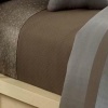 Calvin Klein king oval bands stag coverlet