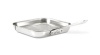 All-Clad 4020 Stainless Steel 3-Ply Bonded Dishwasher Safe Grill Pan, 11-Inch, Silver