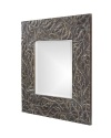 Howard Elliott Collection 37041 Vines Square Mirror, 31-Inch by 31-Inch, Deep Merlot