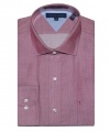 Tommy Hilfiger Men Slim Fit Long Sleeve Dress Shirt