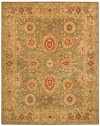 Safavieh AN516A 8-Feet by 10-Feet Anatolia Collection Handmade Hand-Spun Wool Area Rug, Sage and Ivory