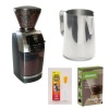 Baratza Vario 885 Burr Coffee Grinder Bundle;Includes a 20 oz Stainless Steel Espresso Coffee Milk Frothing Pitcher, Grindz Coffee Grinder Cleaner 3-Pack and Coffee Grinder Brush