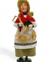 Woman Selling Straw Ornaments Figurine