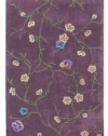 Area Rug 2x8 Runner Transitional Lavender Color - Nourison Julian Collection