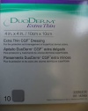 Convatec DuoDERM CGF Extra Thin Dressing 4x4, 10/Pack