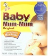 Baby Mum-Mum Original Flavor Rice Biscuit, 24-pieces (Pack of 6)