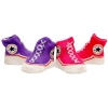 Converse Unisex 0-6 Months 2-Pair Infant Booties (Purple/Pink)