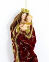 Macy's Holiday Lane Virgin Mary and Baby Jesus 7.75 Christmas Ornament